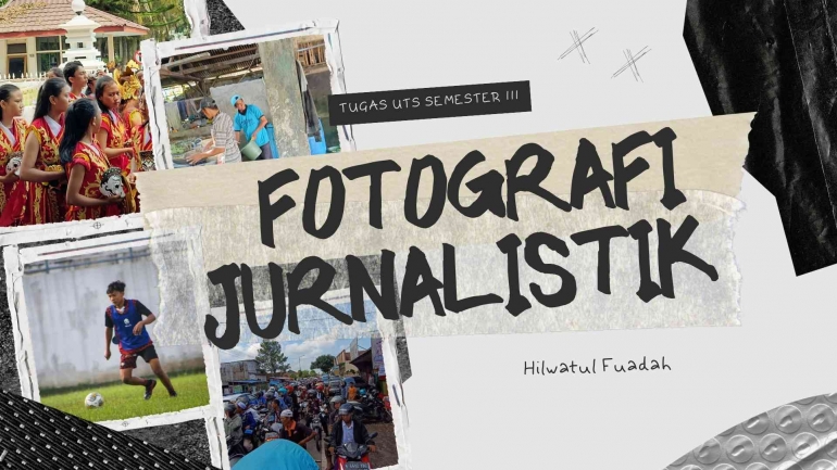 Tugas Fotografi Jurnalistik Semester III KPI IAI Syarifuddin Wonorejo -Lumajang. (Dokpri)