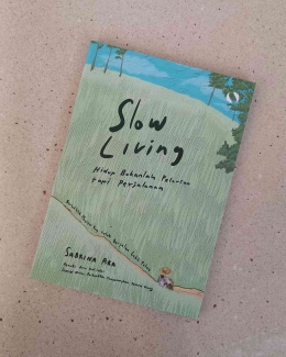 Ilustrasi Buku Slow Living Karya Sabrina Ara (Foto: dokumen pribadi/Mutiara)