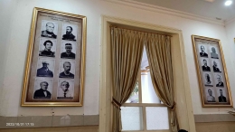 Foto-foto Residen mulai tahun 1830 di gedung Bakorwil 1 Madiun. Foto dokpri.