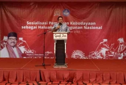 Rano Karno, salah satu anggota DPRRI komisi X mengusulkan pemisahan Kemneterian Kebudayaan dari Pendidikan. rri.co.id