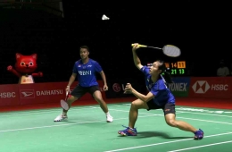 (Rehan Naufal Kusharjanto-Lisa Ayu Kusumawati/Ganda Campuran Indonesia Lolos ke Babak Semifinal Hylo Open 2023 Dok: pbsi.id)