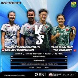 (Foto Facebook.com/Badminton Indonesia) 