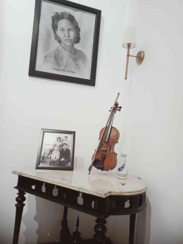 Barang milik Sie Kong Lian dan foto Istrinya (Dokpri)