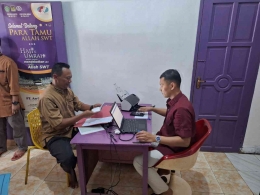 Layanan Eazy Passport Kantor Imigrasi di Towuti, Luwu Timur (dok. HumasKAPOLO)