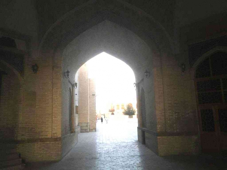 di bawah kubah. (Foto: Dokumentasi Pribadi)