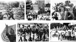 Peristiwa Pertempuran 10 November 1945 di Surabaya (sumber Tribun Manado)