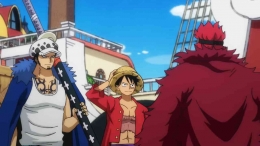 Link Nonton dan Sinopsis One Piece Episode 1083, Luffy, Kid dan Law Meninggalkan Wano (Youtube: One Piece)