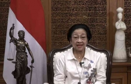 Megawati Soekarnoputri. Foto: Tangkap layar YouTube via Kompas.id