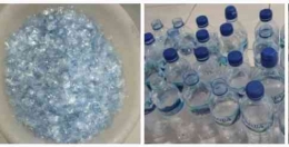 Pemanfaatan limbah botol plastik (Dok. Pribadi)