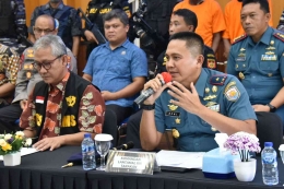 Komandan Lantamal XIII Laksamana Pertama TNI Deni Herman/Dispenal