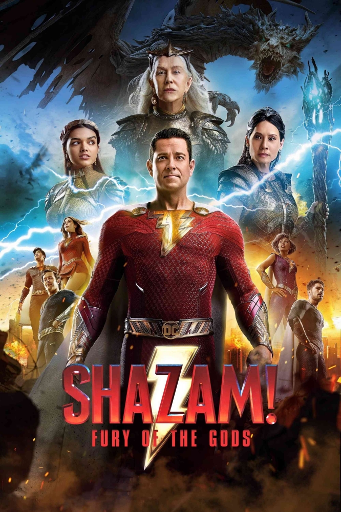 Poster film Shazam: Fury of The Gods. Sumber: The Movie Database (AndrewTardif)