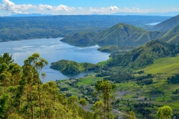Danau Toba di Sumatera Utara.(Shutterstock/Mohd Shukri Daud via Kompas.com)