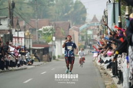 Dokumentasi foto Borobudur Marathon.