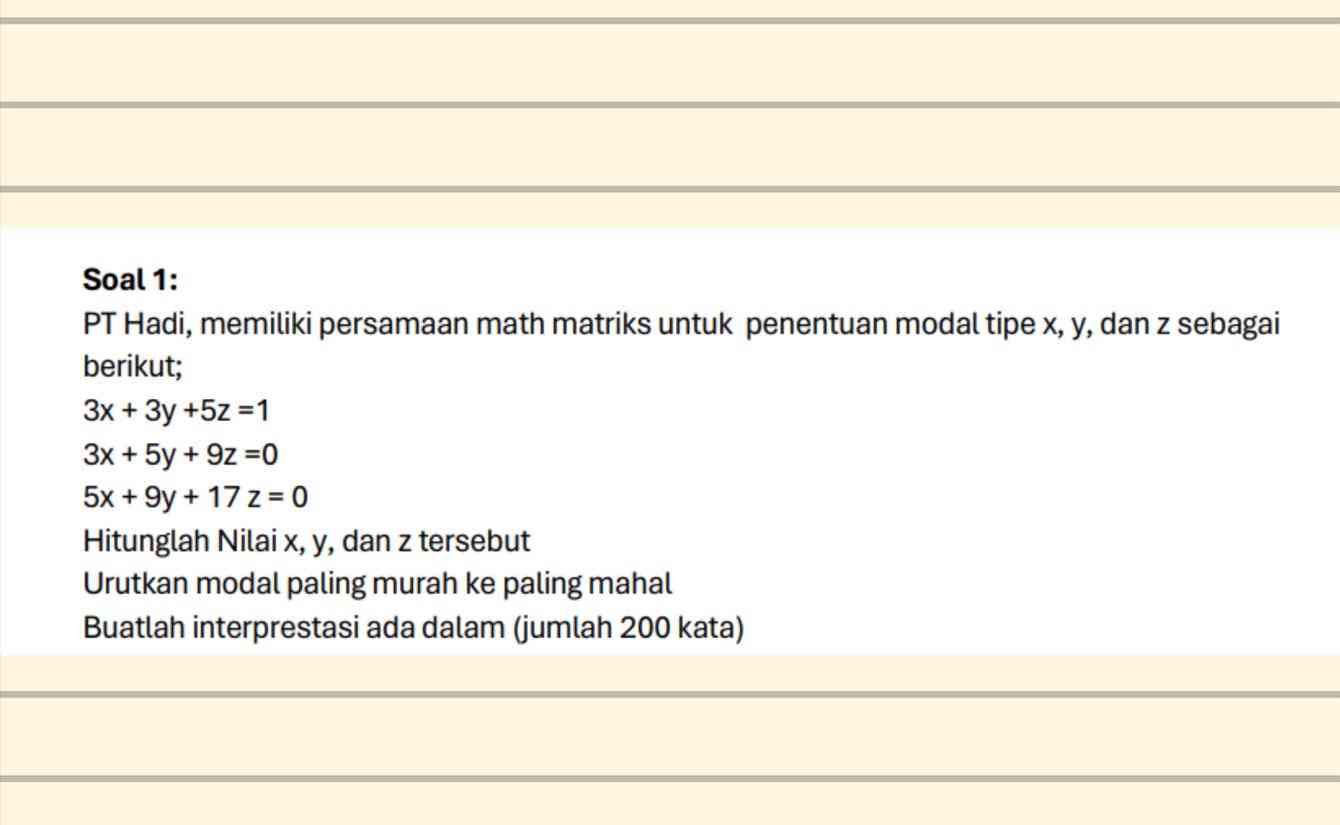 Kuis Pertemuan 9 Contoh Persamaan Math Halaman 1 - Kompasiana.com