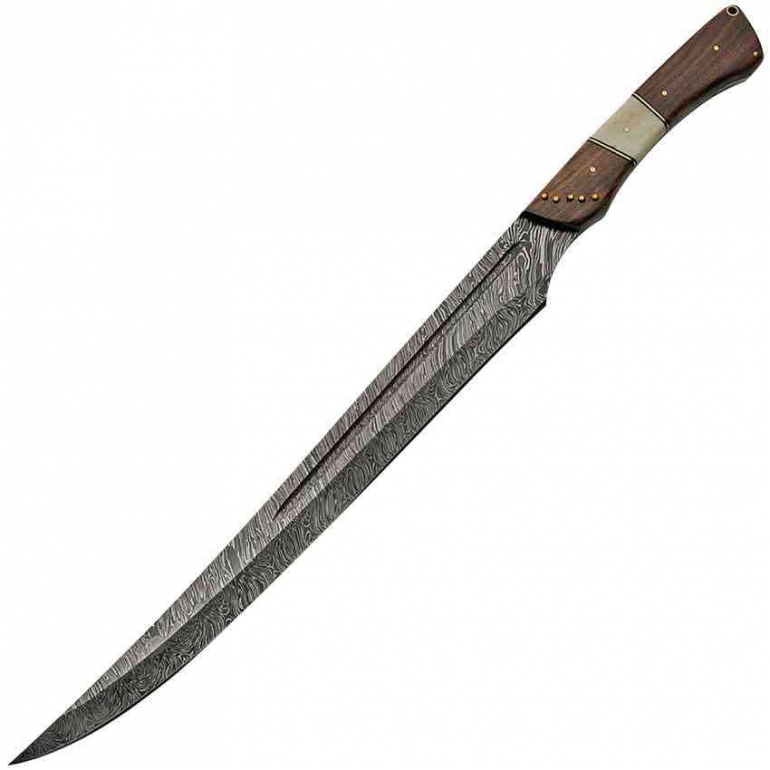 Sumber: Curved Blade Layered-Steel Sword - ZS-DM-5017 - medievalcollectibles.com