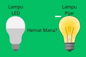 Perbandingan Hemat Energi: Lampu LED Vs Lampu Pijar Halaman 1 ...