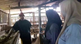 Wawancara dengan peternak kambing Desa Jambuwer/Dokpri