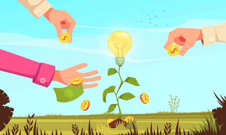 https://www.freepik.com/free-vector/crowdfunding-flat-cartoon-concept-with-human-hands-throwing-coins-productive-idea-growth-symbols-vector-illustrati