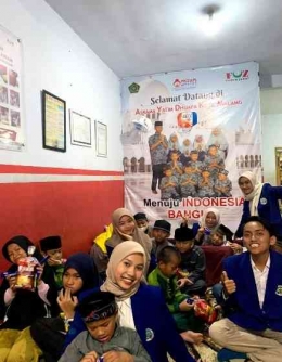 Dokumentasi pribadi, kegiatan Sosialisasi bersama anak-anak Panti Asuhan Mizan Amanah Malang