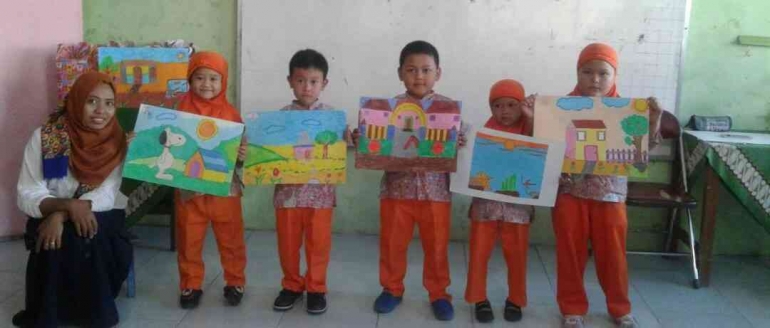 Meningkatkan Kemampuan Kreativitas Menggambar Melalui Bentuk-Bentuk