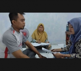 Supervisor Dewi dalam sebuah percakapan berbasis Coaching.