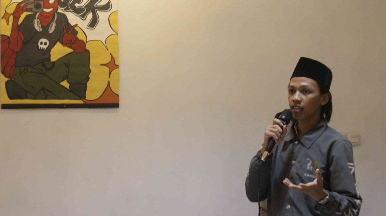 Sambutan Oleh Anggun Setiawan Selaku Kurator SKENA Exhibition