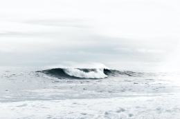 Ilustrasi ombak di laut. Sumber: Pexels/Tyler Lastovich