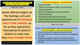 The Varieties of Religious Experience (called 