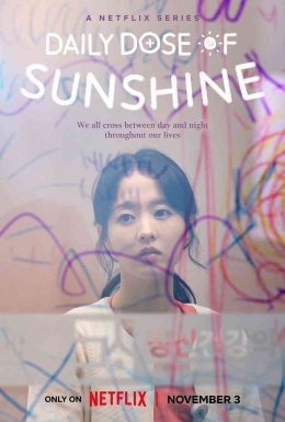 Poster Drama Daily Dose of Sunshine, tayang di netflix tanggal 3 November 2023 (Sumber : mydramalist.com)