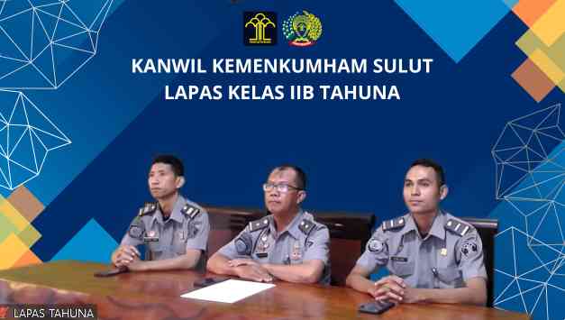 Kemenkumham Gelar Monev RKT RB Triwulan IV, Lapas Tahuna Ikuti Secara ...