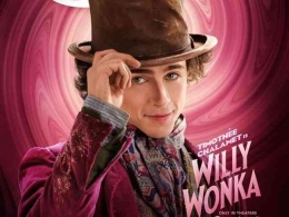 Karakter Willy Wonka dalam Film Wonka (2023). (Sumber: wbpictures via parapuan.co)