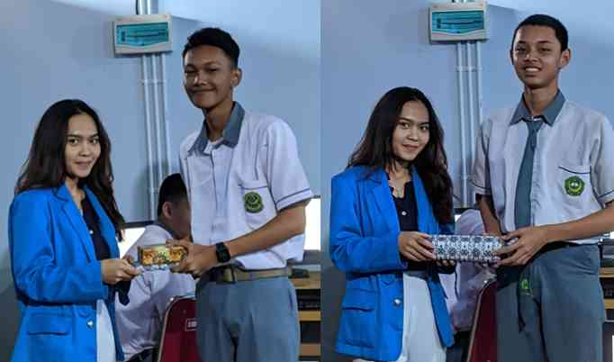 pembagian hadiah (dokpri)