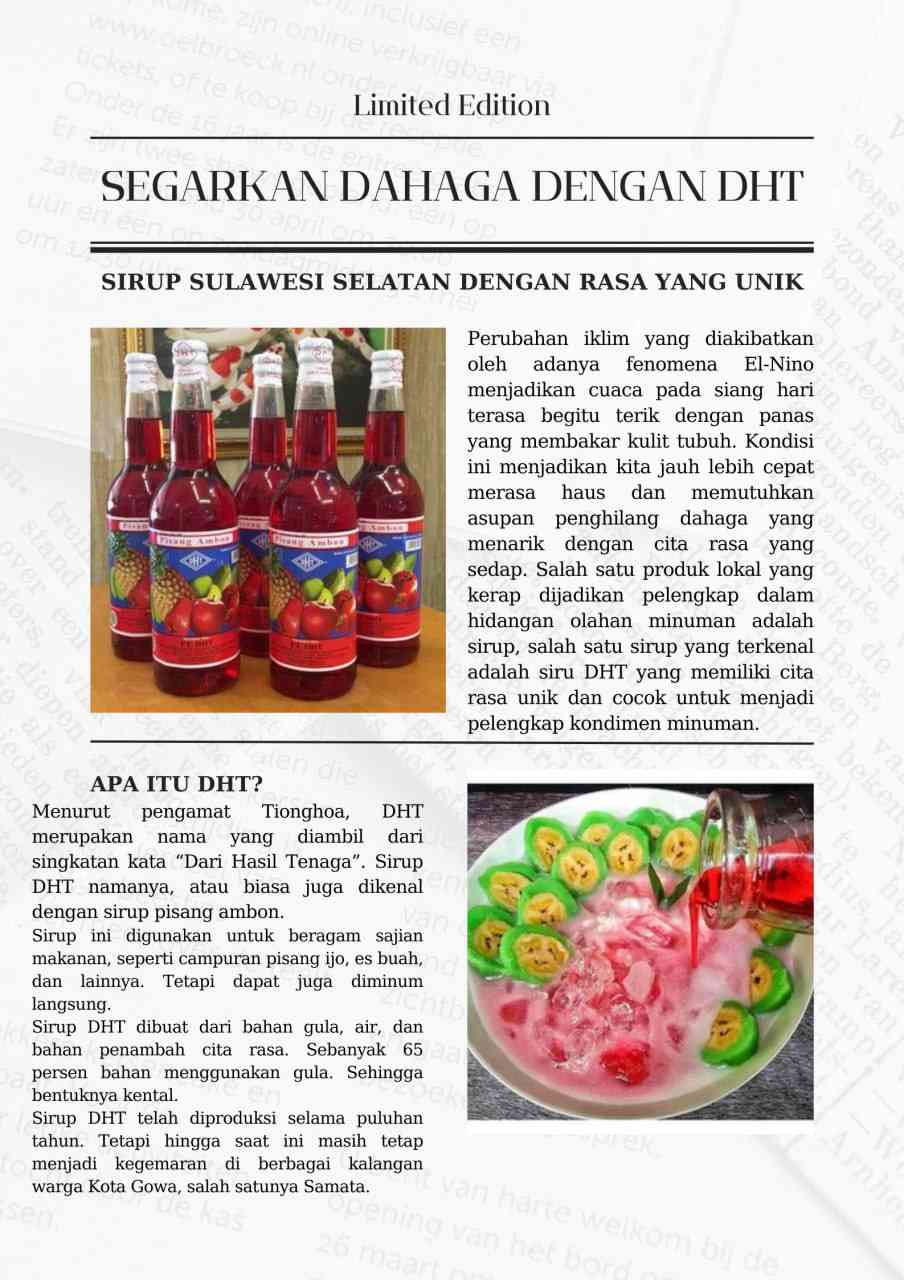 Contoh Advertorial Produk Lokal - Kompasiana.com