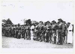 Pasukan Belanda masa penjajahan yang berada di Benteng Van Den Bosch, Ngawi. (Sumber gambar dokumen PUPR Prov.Jawa Timur di Ngawi)