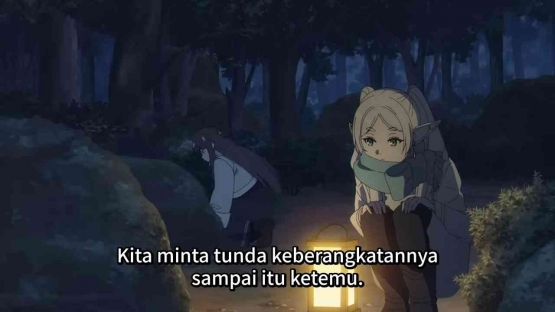 Frieren mencari cincin pemberian Himmel (Youtube: Muse Indonesia)