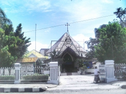Potret Gereja Protestan Kota Kupang pada beberapa tahun lalu. Gambar: dokumentasi Imanuel Lopis.