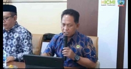 Prof. Dr. Syamsu Q Badu dan Prof. Dr. M. Ikbal Bahua (Ketua dan Sekretaris ICMI Gorontalo)