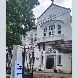 Gedung loji pertama Freemason di kota Malang di Klodjen Kidoelstraat (sekarang POP Mason 52) | dok. pribadi 