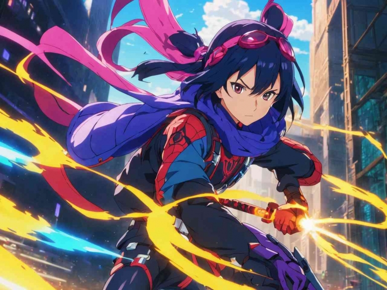 Spider Ridera Review Anime Spider Riders - Kompasiana.com