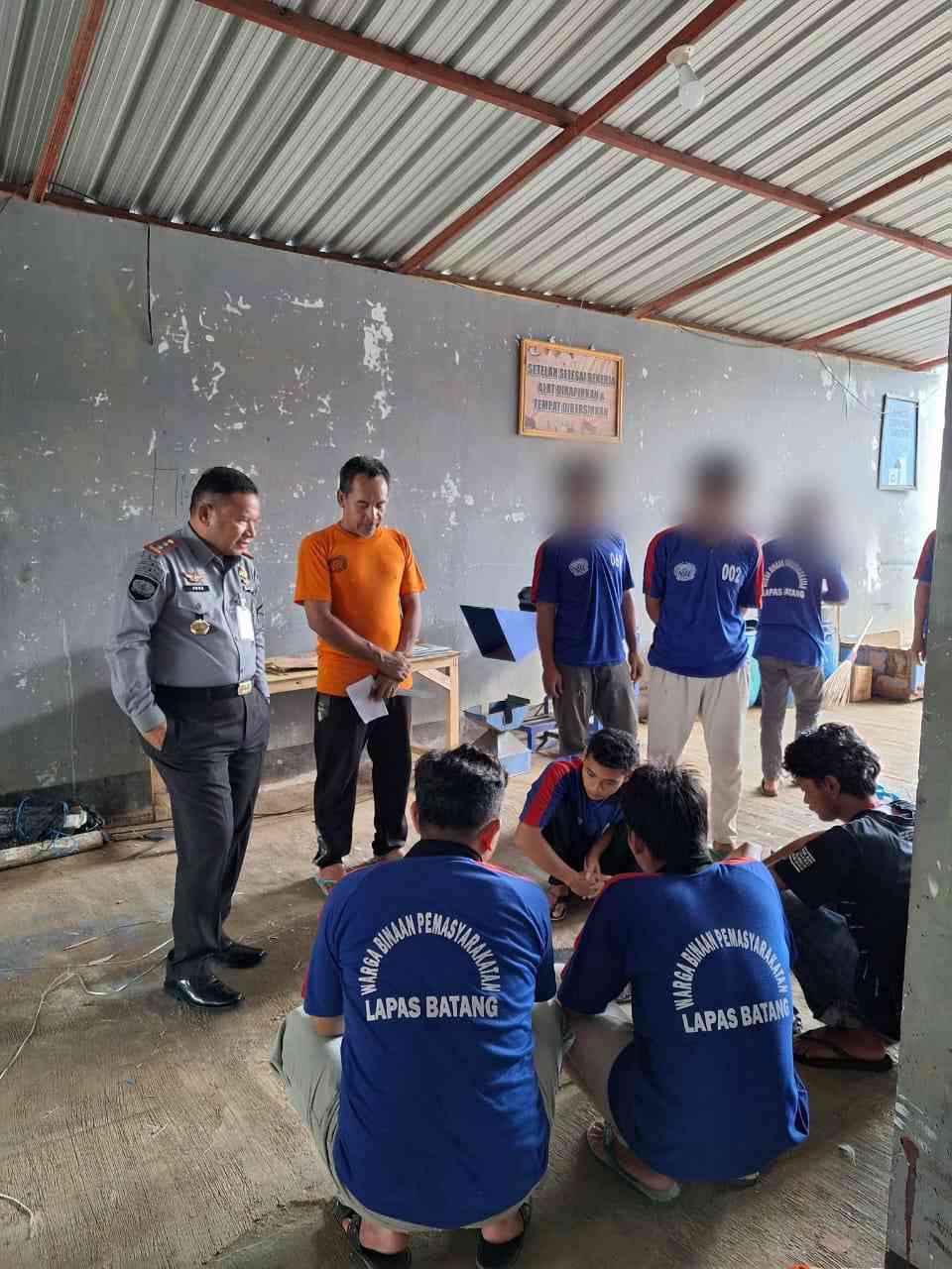 Kepala Lapas Batang Memimpin Kontrol Rutin Di Blok Hunian Dan Bimker ...