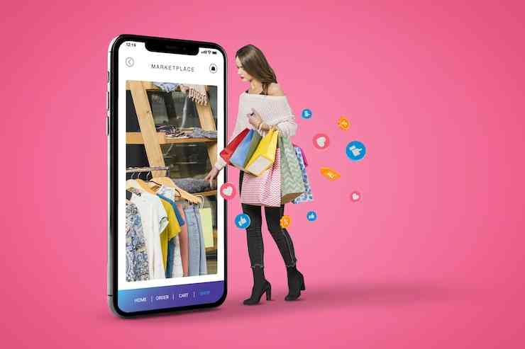 ilustrasi belanja online. sumber: freepik