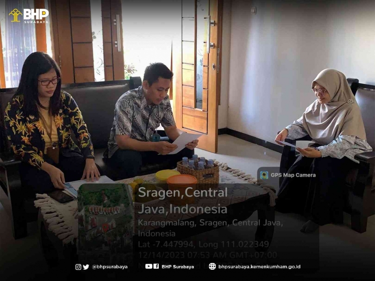 dok. Humas BHP Surabaya/Tim Wali Pengawas BHP Surabaya bersama Wali Anak di Bawah Umur