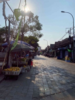 Area depan Pasar Kotagede (Sumber: Dokumentasi pribadi)