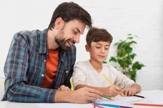 ilustrasi hubungan ayah dan anak. sumber: freepik