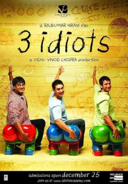 Poster film 3 Idiots I sumber: imdb.com