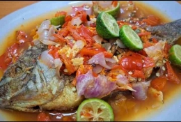 Ilustrasi Pecak Ikan Mujair (foto: Dapur Tomat Ceri)