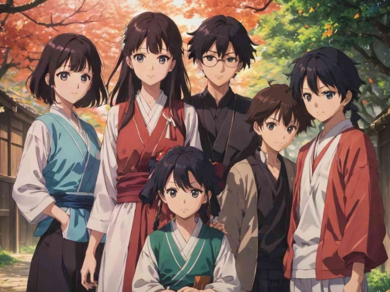 Review Anime The Yuzuki Family's Four Son - Kompasiana.com