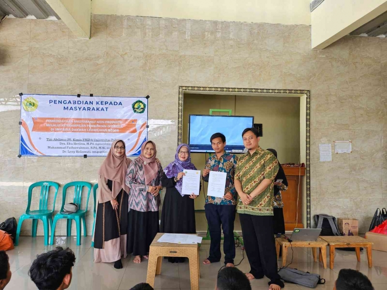 Gambar 3 Penandatangan Dokumen Implementation of Agreement (IA) Dokpri