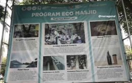 Program Eco Masjid Raya Bintao Jaya. Sumber gambar: Dokumentasi Merza Gamal