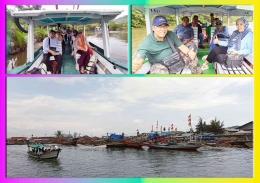 Boat station Penduduk Lokal Berada di HutanPohon Nipah dan Hutan Bakau | Dok. Pribadi
